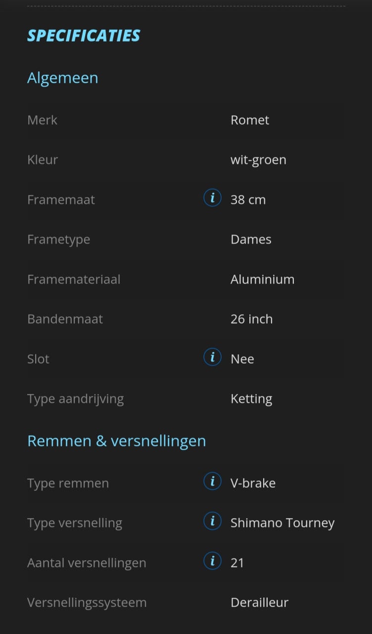 Romet Jolene 6.1 (kinder/meisjes mountainbike)