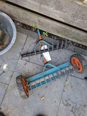 Gardena Combisystem verticuteerhark staal