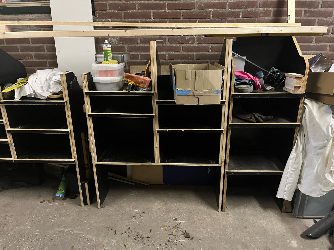 Bedrijfswagen inrichting