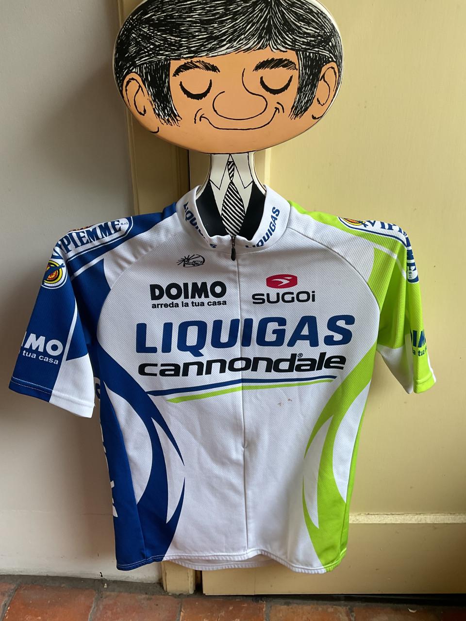 Vintage wielershirts ( Histor en Liquigas )