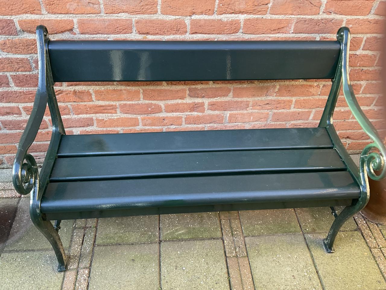 Klassieke Engelse tuinbank