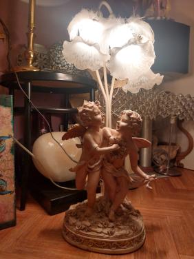 Prachtige unieke Engelenlamp