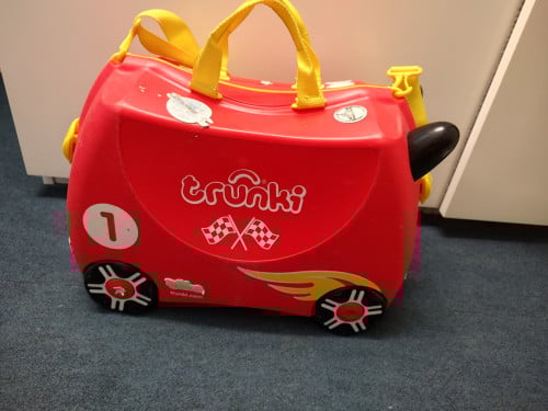 Trunki koffer raceauto