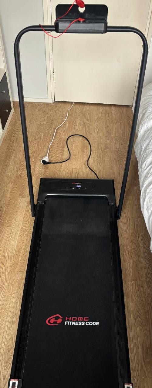 Loopband Home Fitness Code C1 10km/H met leuning en mat