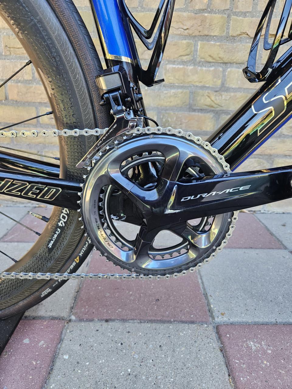Specialized S-Works Tarmac - Nibali Shark Ed. - Zipp 404 - Dura-Ace Di2