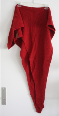 NIEUWE omslagdoek rood