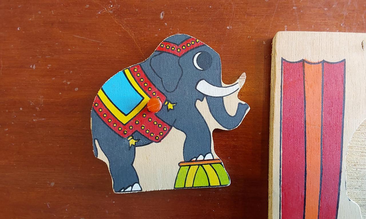 Puzzel van hout