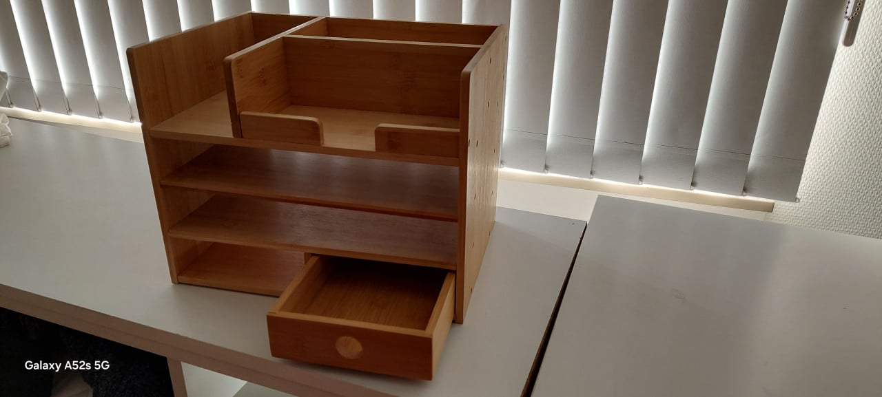 Bureau organizer.