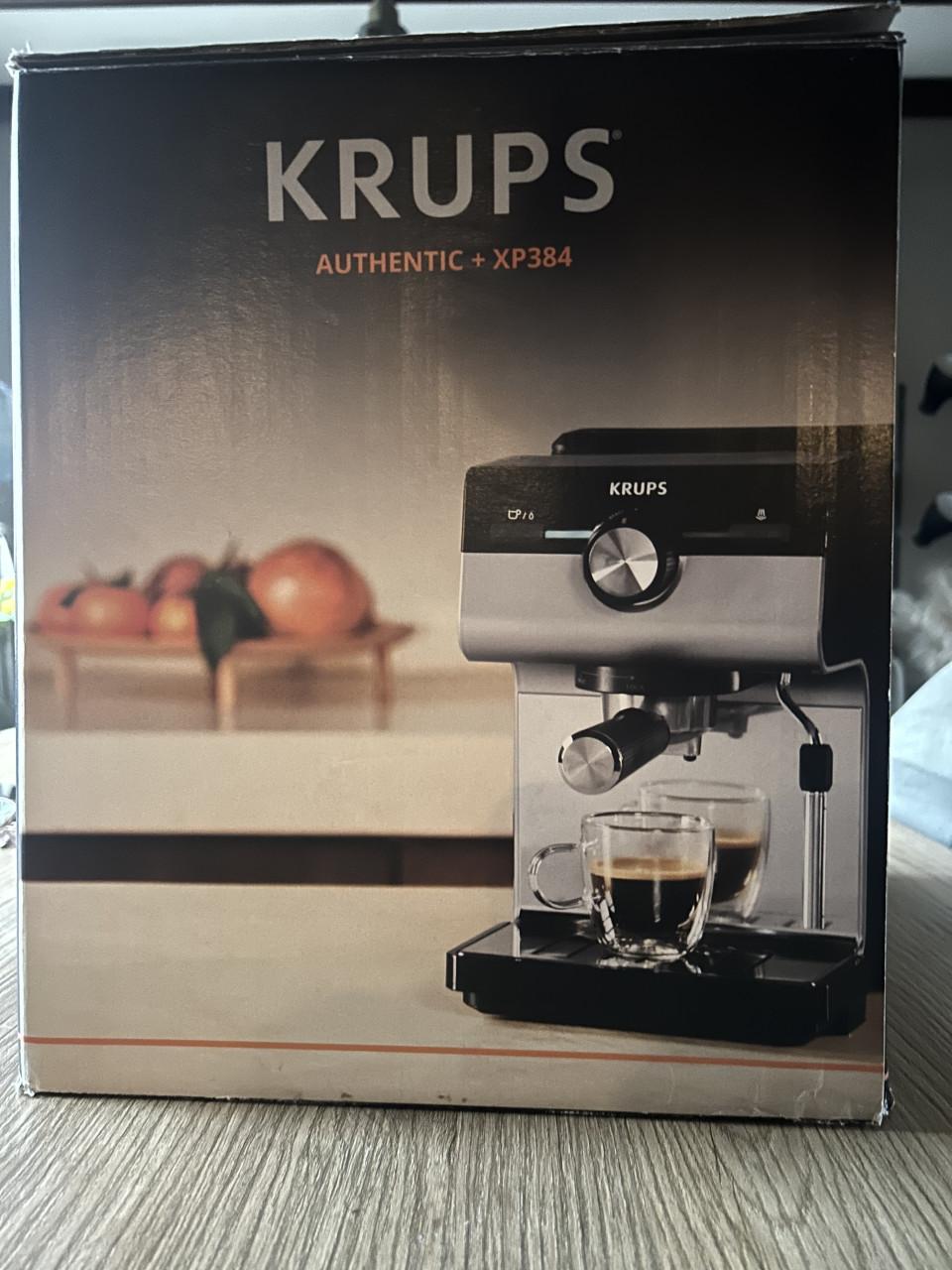 Krups espressomachine XP384, nieuw
