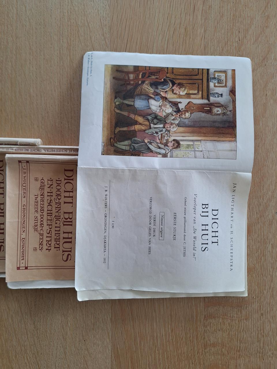 Diverse boekjes van Jan Ligthart en H. Scheepstra