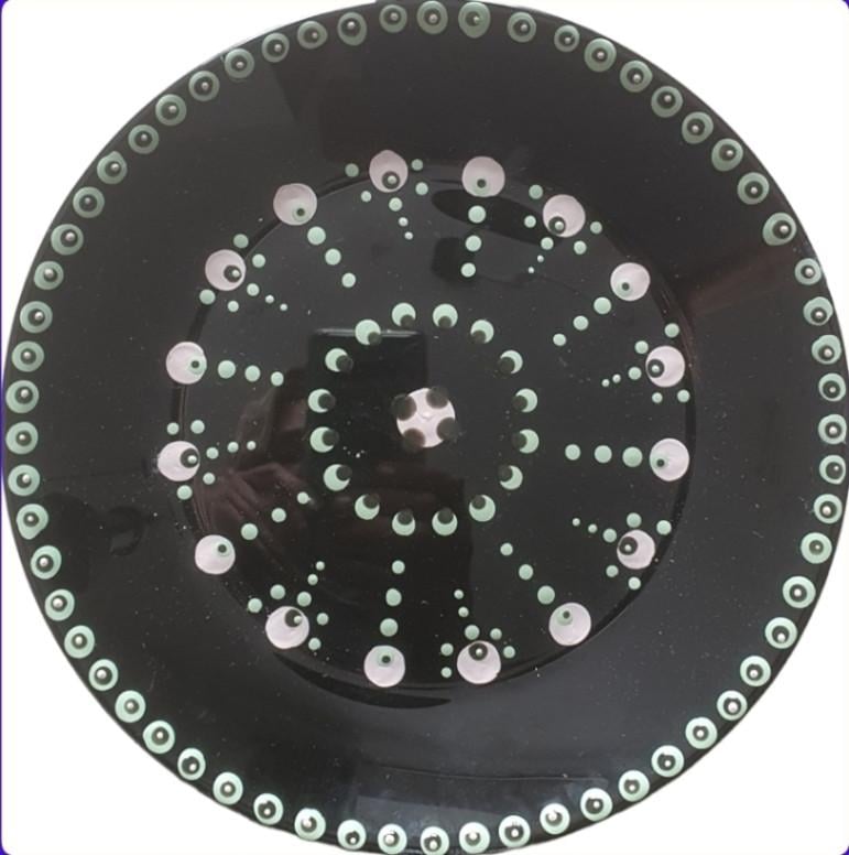 Workshop dots/stippen op een bord