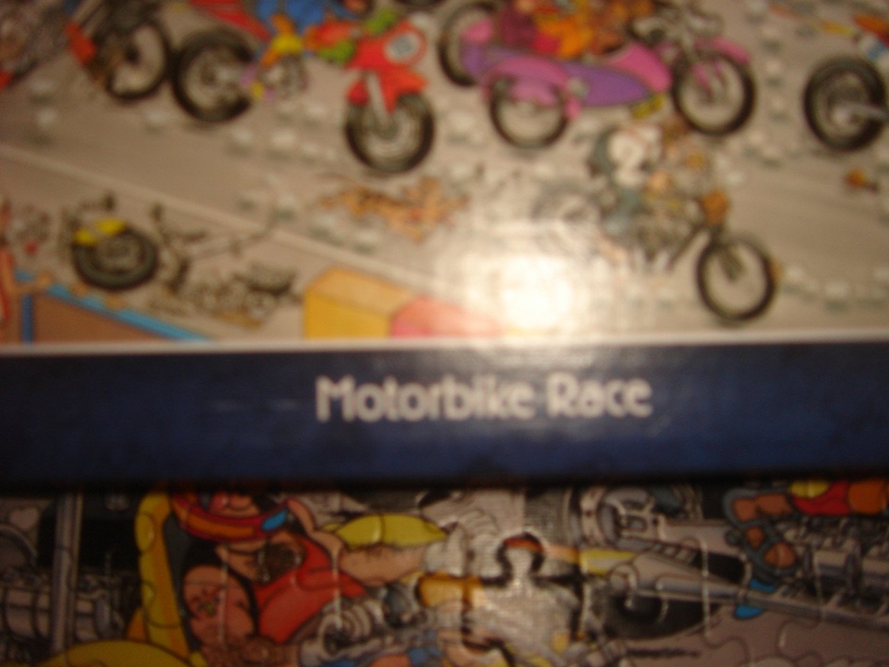Te koop Complete Jan Van Haasteren puzzel Motorbike race 950 stukjes