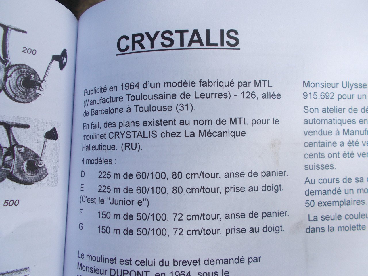 Crystalis zeemolen met extra spoel