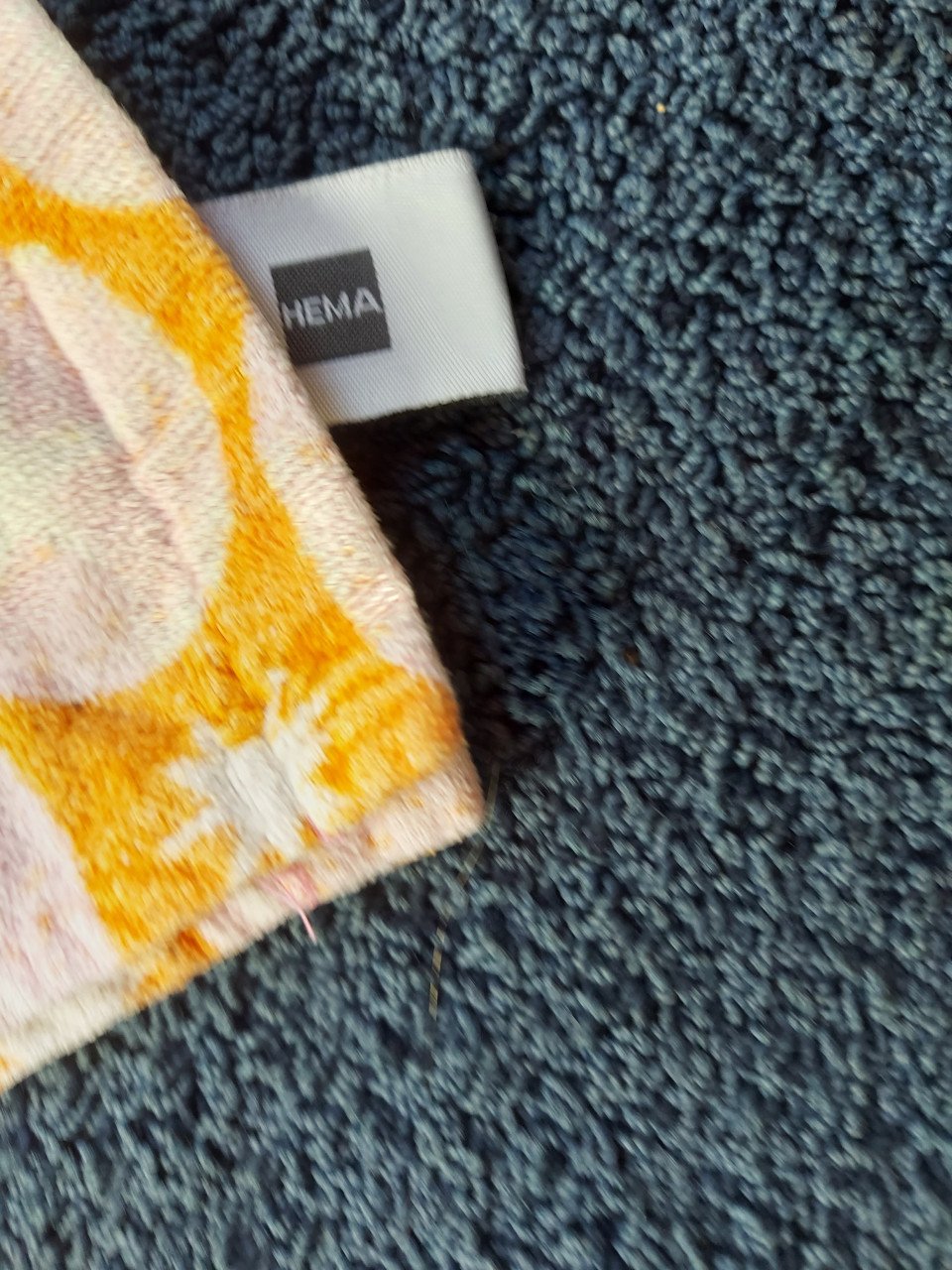 Leuke strandponcho kind / kinderponcho roze oranje