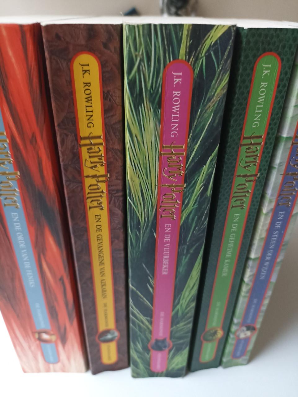 Harry Potter boeken 5 stuks