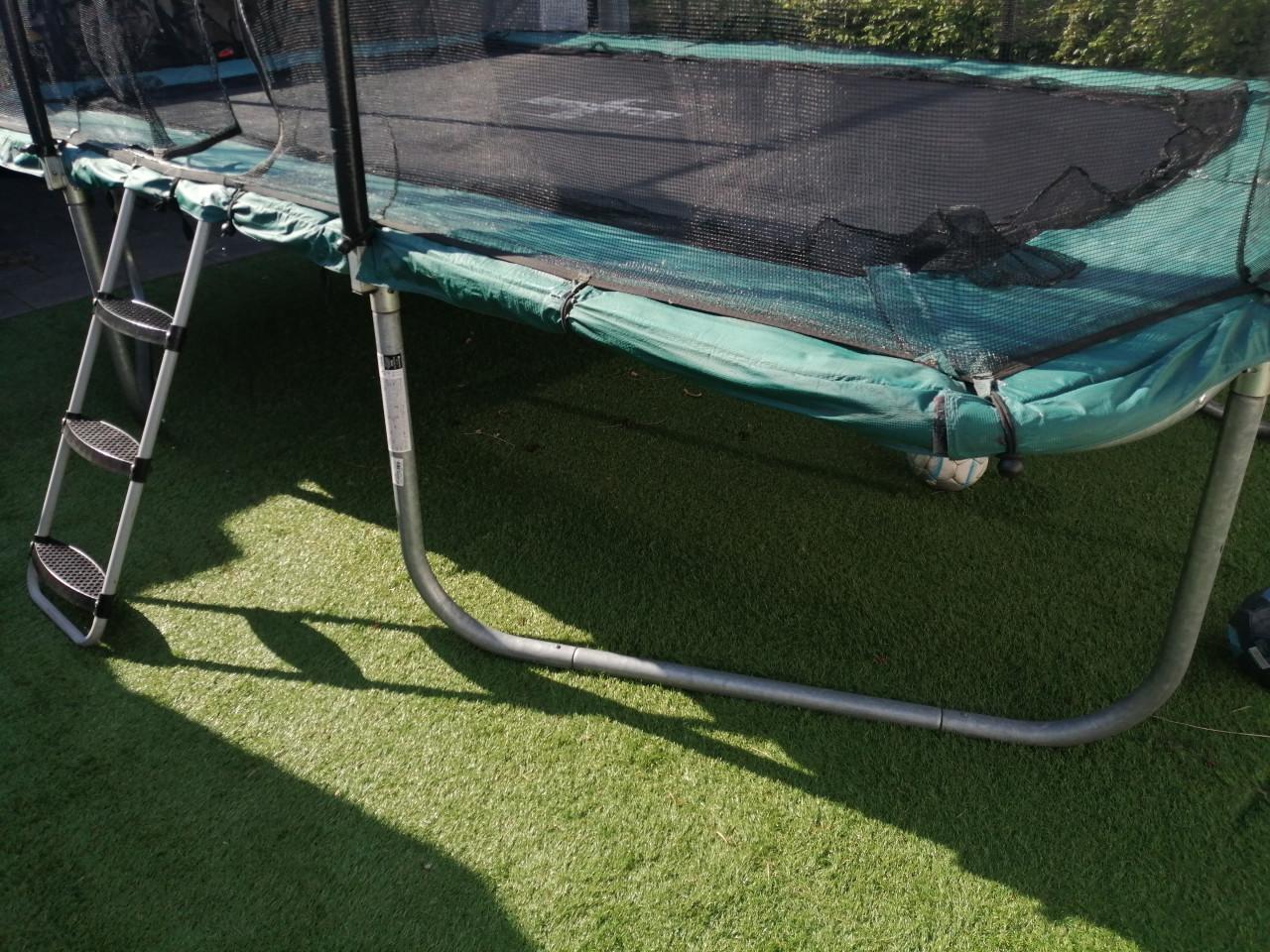 Trampoline Domyos 520 Decathlon rechthoekig