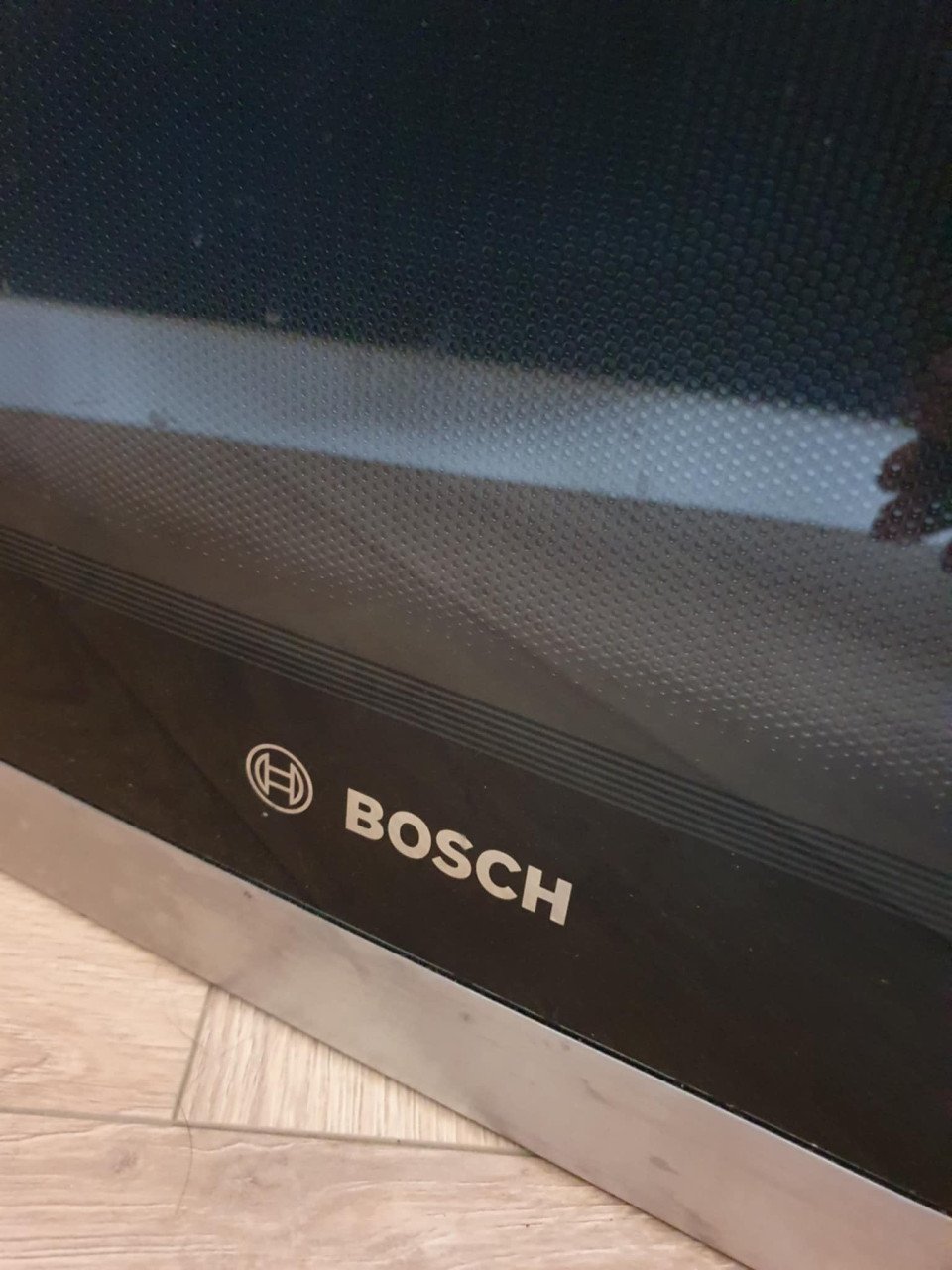 Zwarte Bosch inbouw magnetron