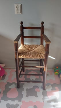 Brocante kinderstoel