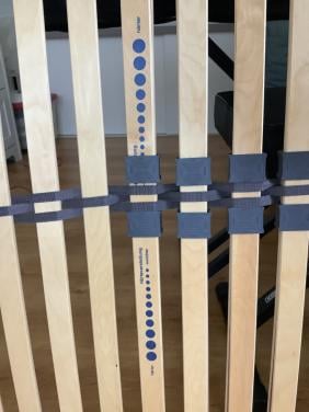 Lattenbodem bed 210 * 90 cm