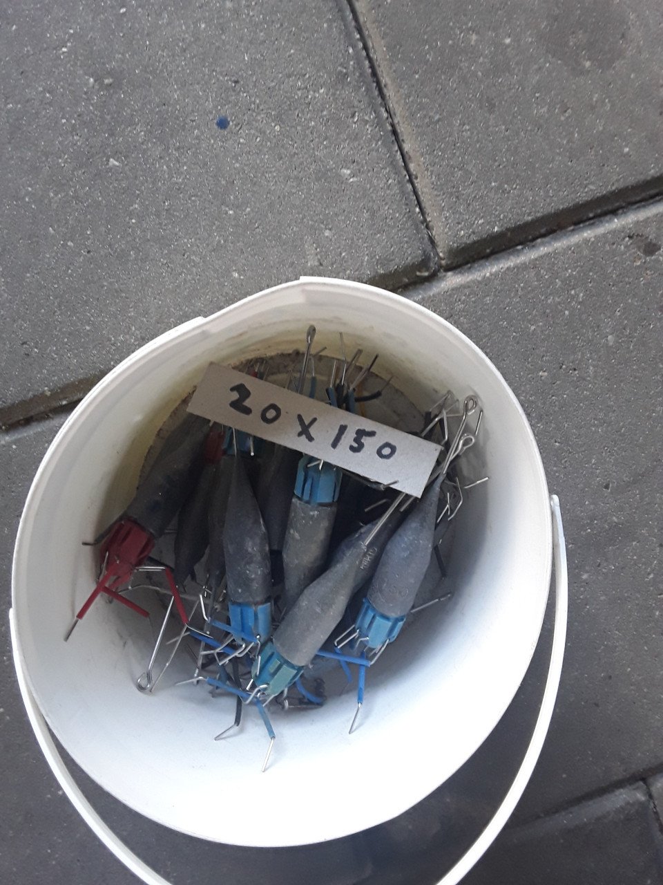 Te koop vislood klapankers