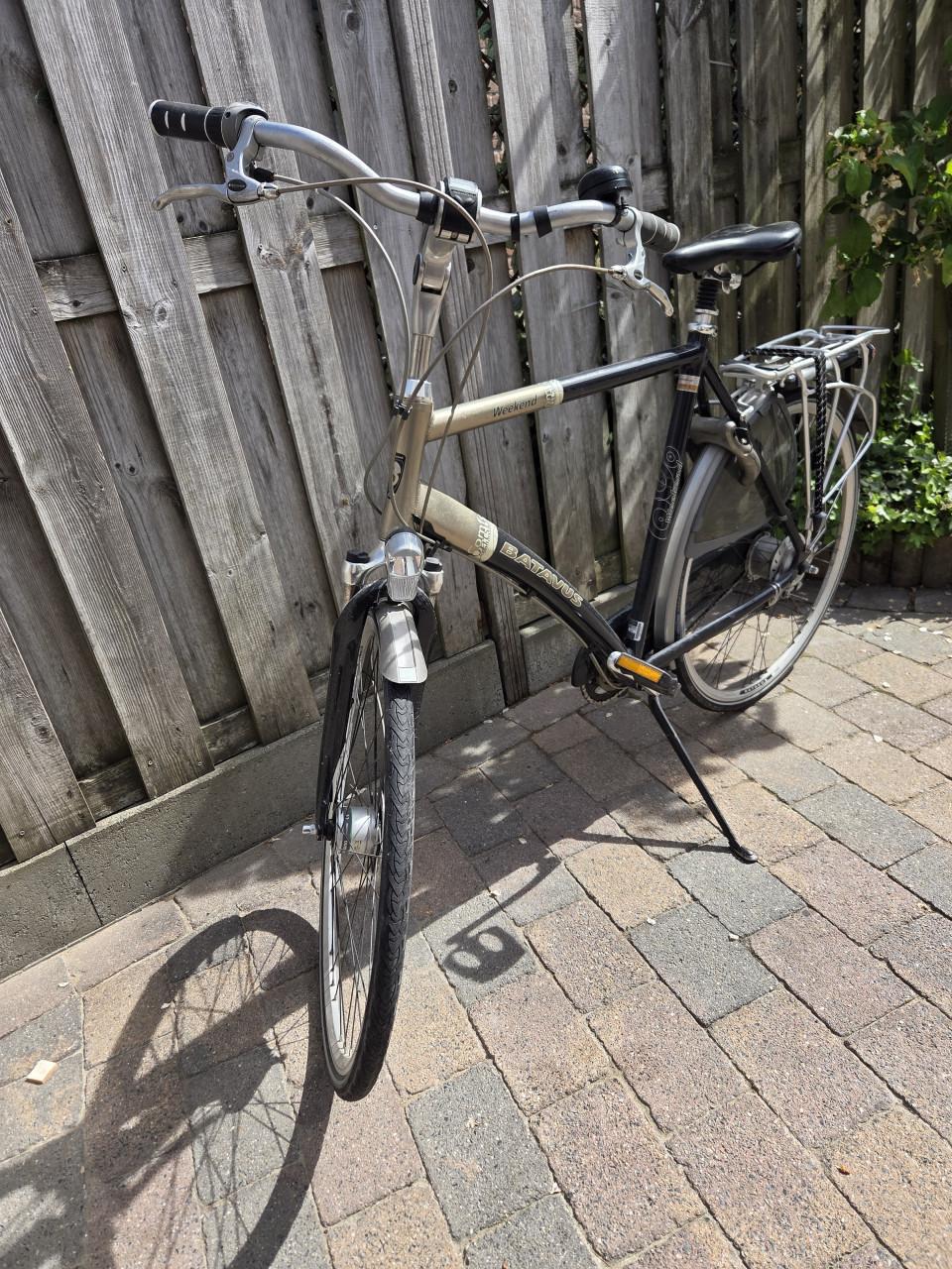 Gebruikte fiets, maar alles naar behoren werkend!