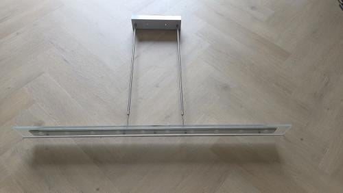 Steinhauer Favourite hanglamp - geborsteld staal