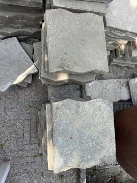 Gratis - betontegel Visbek 30x30