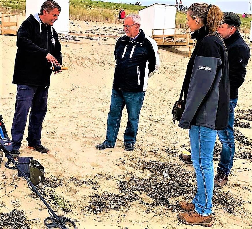 Cursusdagen metaaldetectie voor op strand en landlocaties