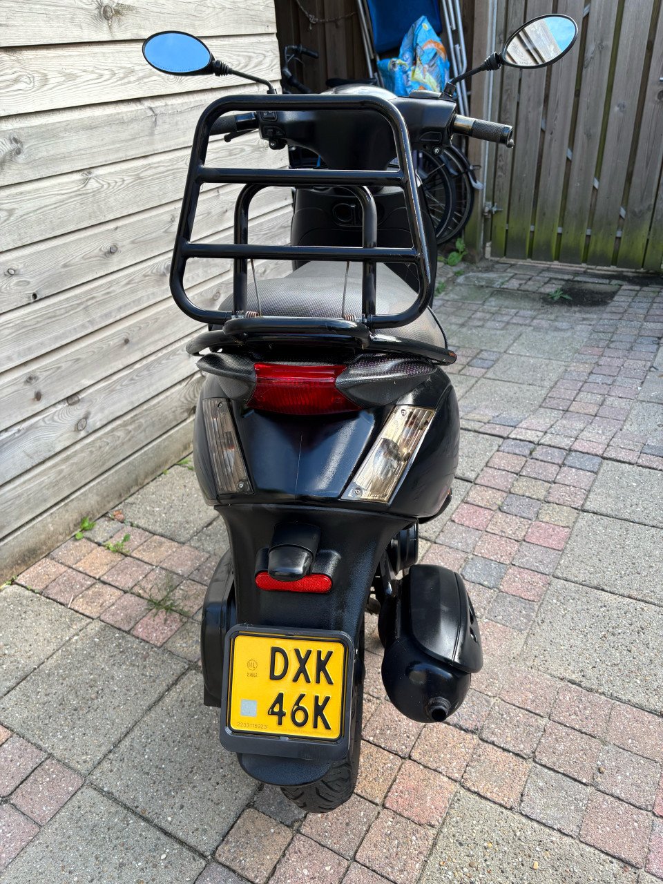 Scooter Piaggio Zip 4 T - geel kenteken