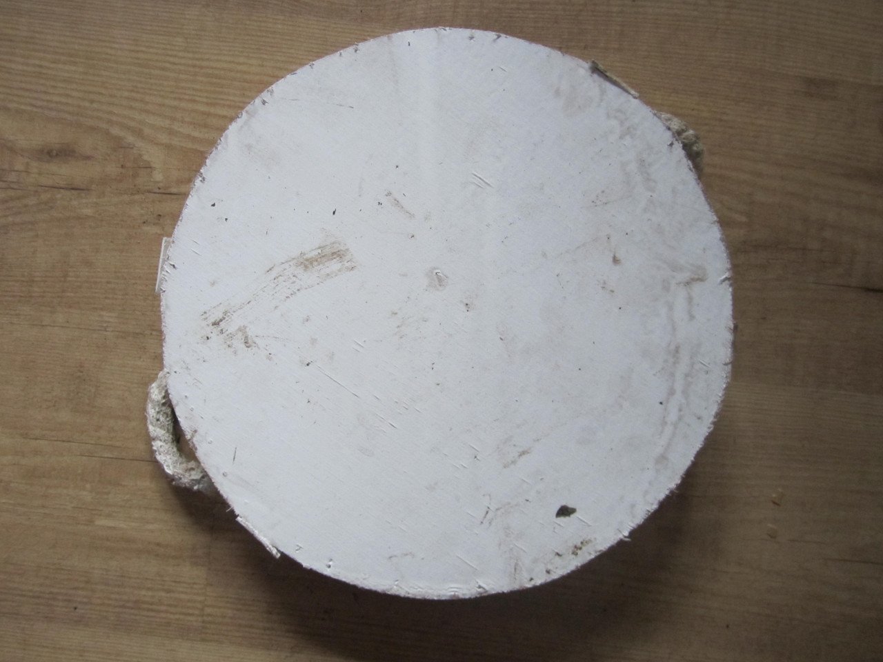 Houten Schaal / Dienblad Ø 30 cm.