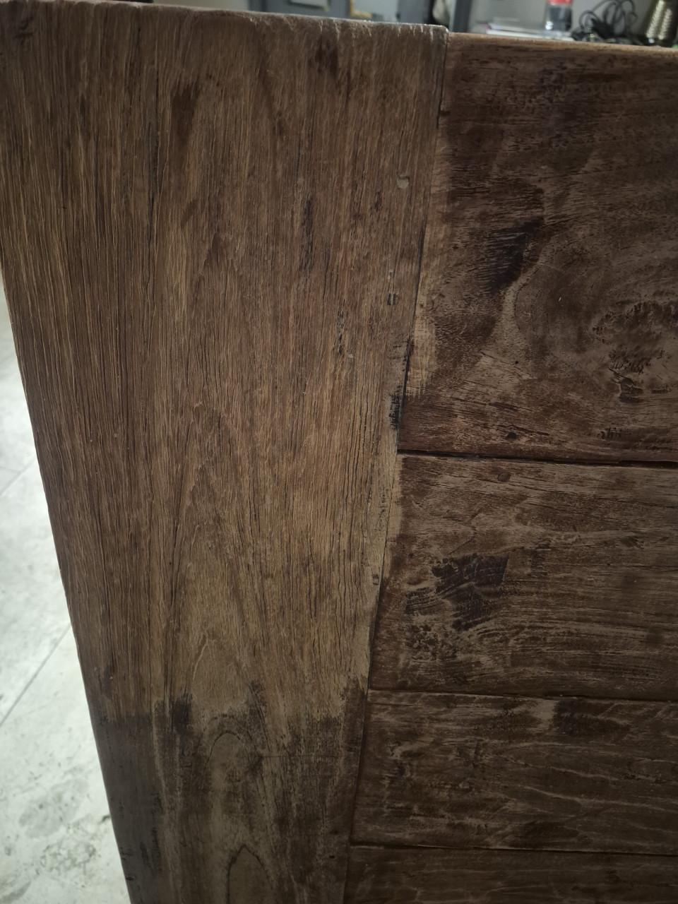 Salontafel eiken massief Uniek!