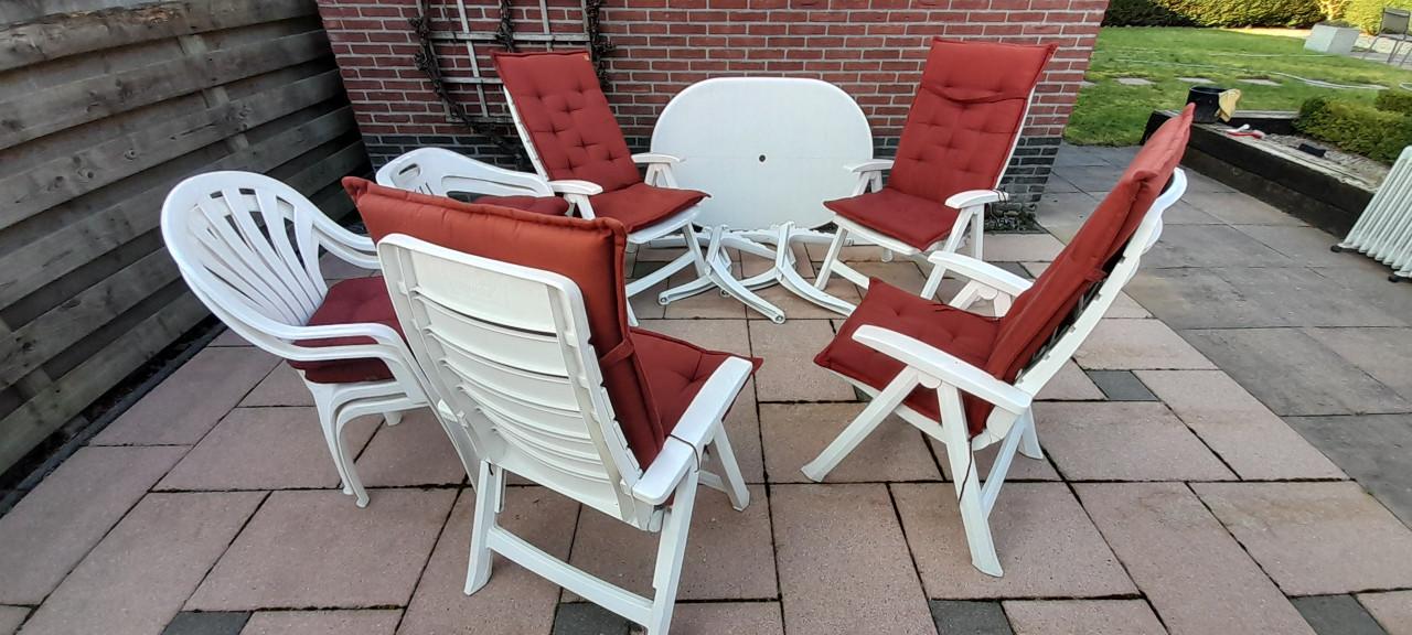 Gratis af te halen, complete Hartman tuinset