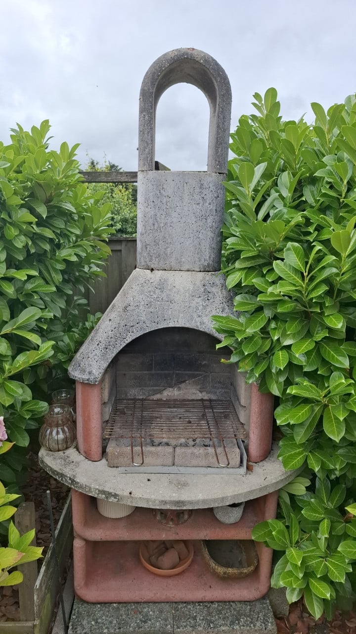 Betonnen BBQ