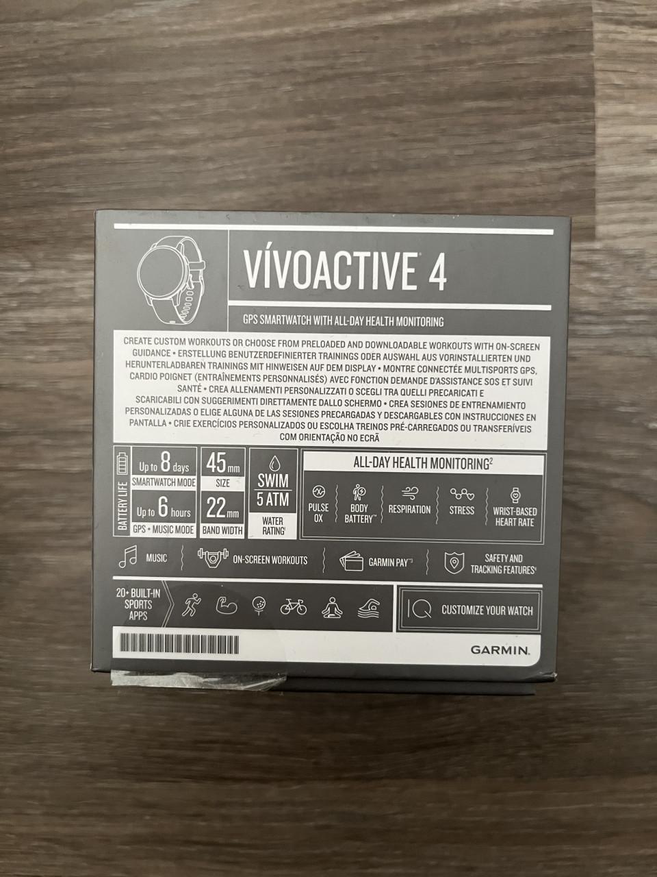Garmin Vivoactive 4