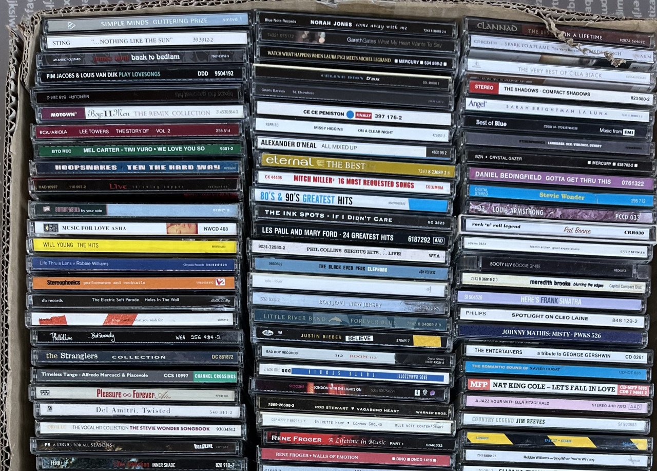 Toffe cd’s voor maar ‘n euro per stuk