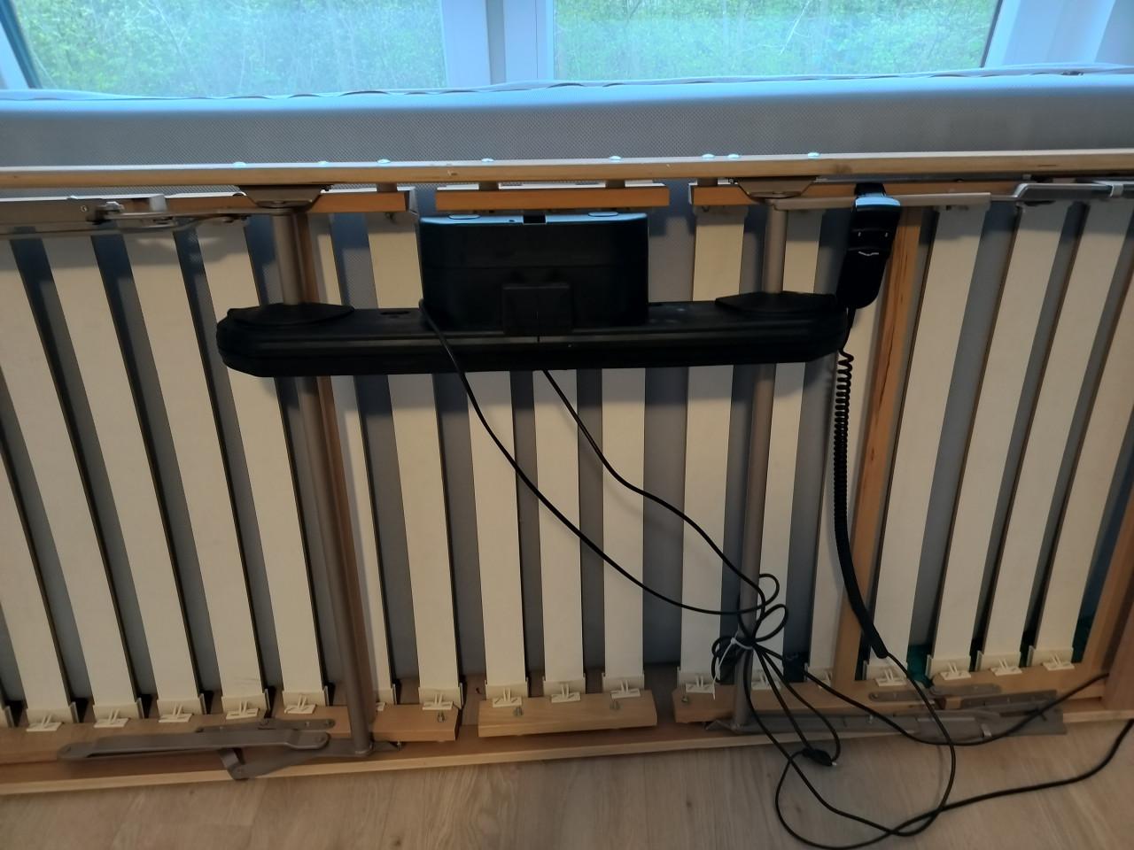 2 x elektrische lattenbodem