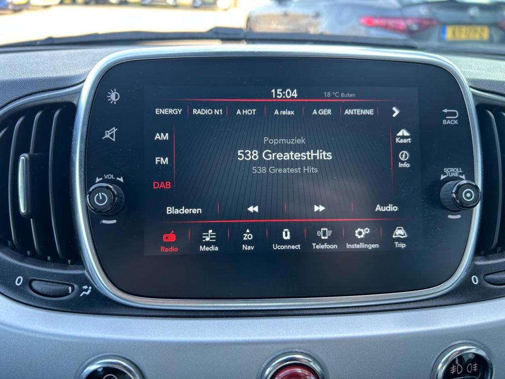 Fiat 500 C 1.0 hybrid hey google * sport * navigatie * pdc * cruise control