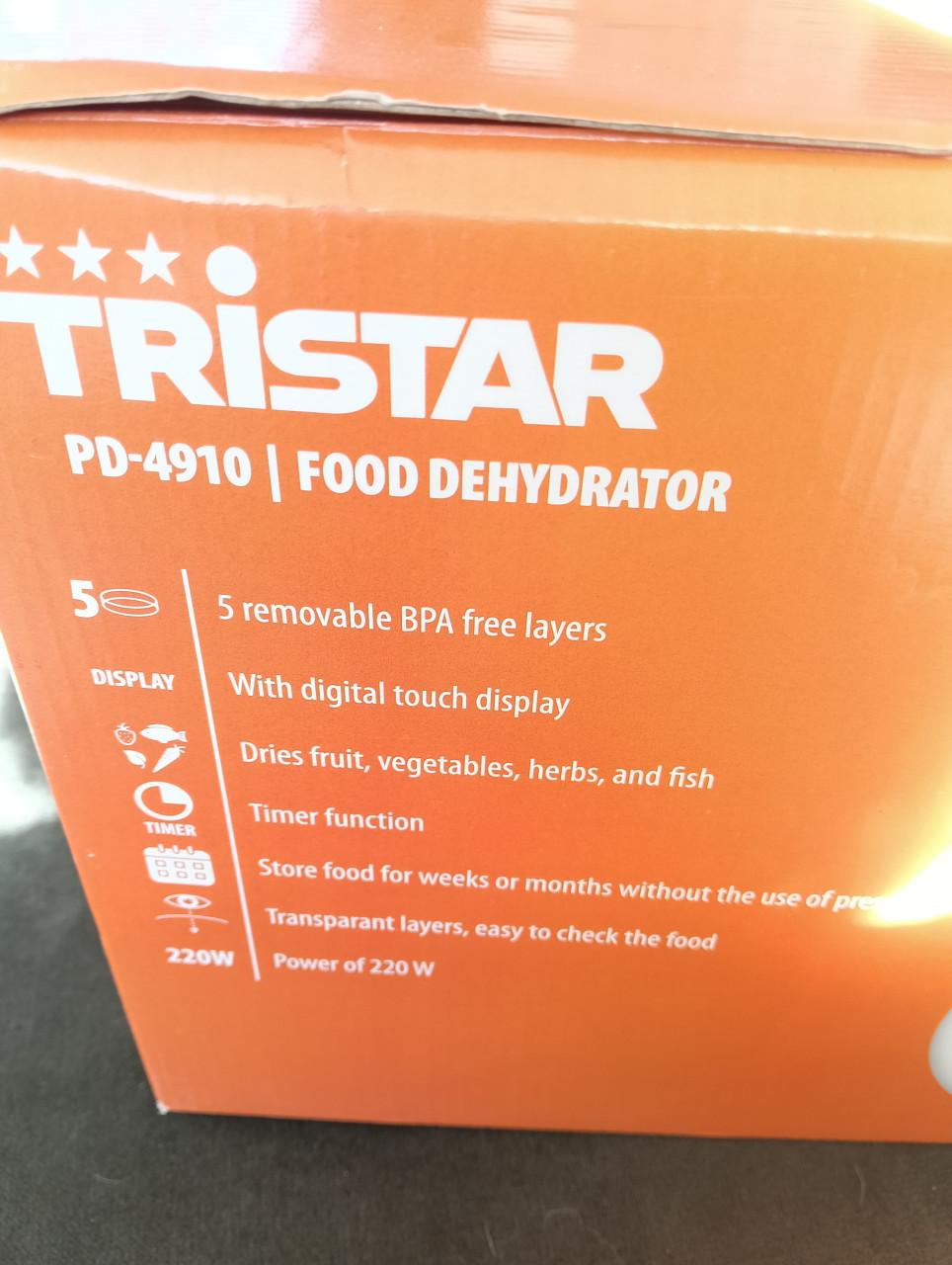 Tristar fruitdroger
