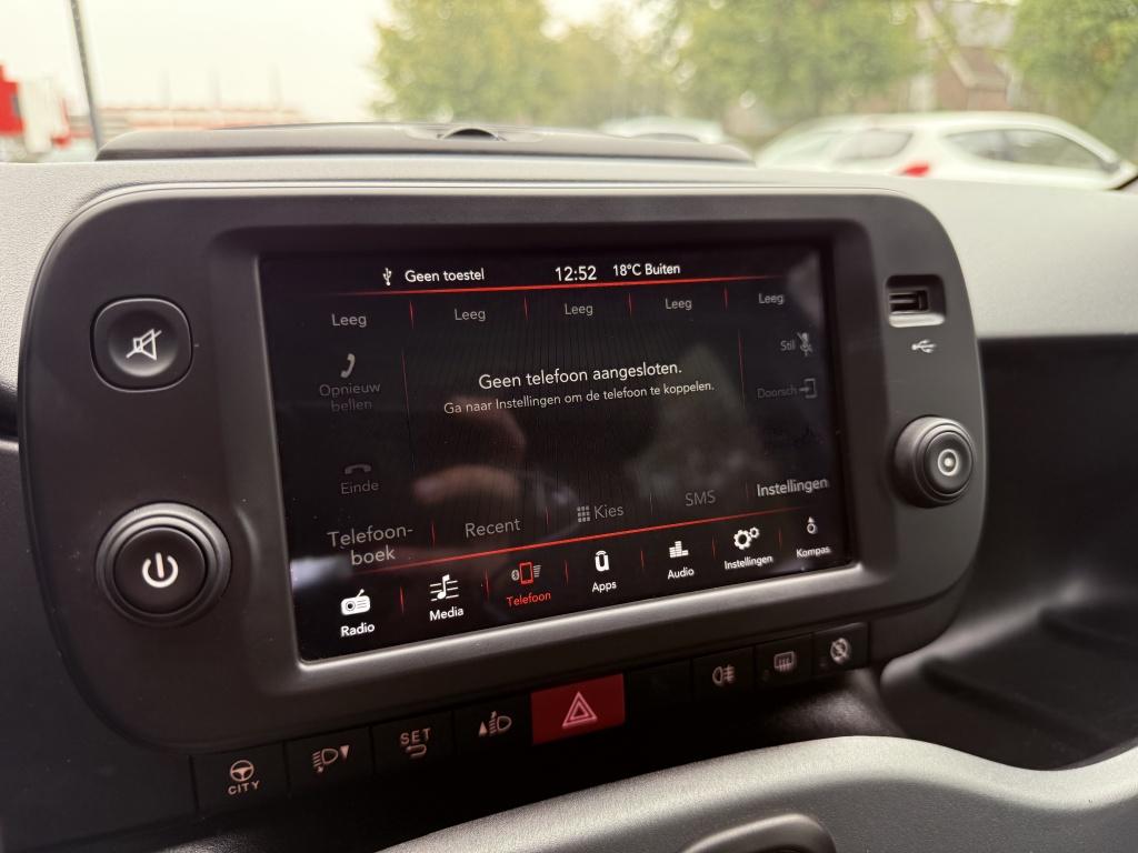 Fiat Panda 1.0 hybrid city life - carplay - android auto -
