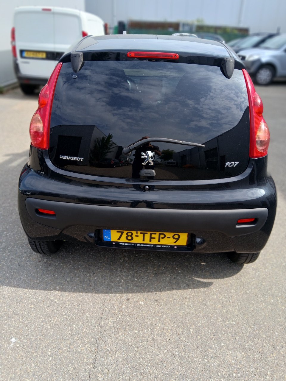 Peugeot 107 Black Silver-1.0 -2012-km.132456Nap-Airco-Audio systh.-4500,=