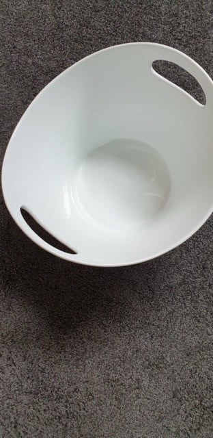 Mooie witte SCHAAL