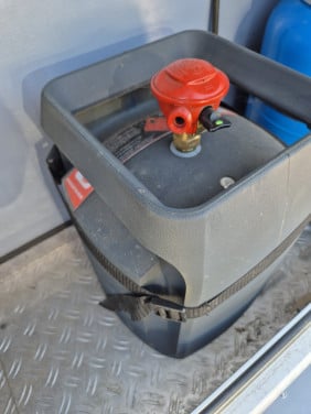 Lichtgewicht gasfles Cube