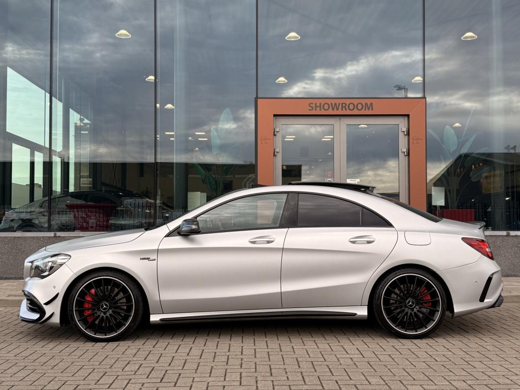 Mercedes-Benz Cla amg 45 4matic matgrijs | leder | pano | schaalstoelen | h
