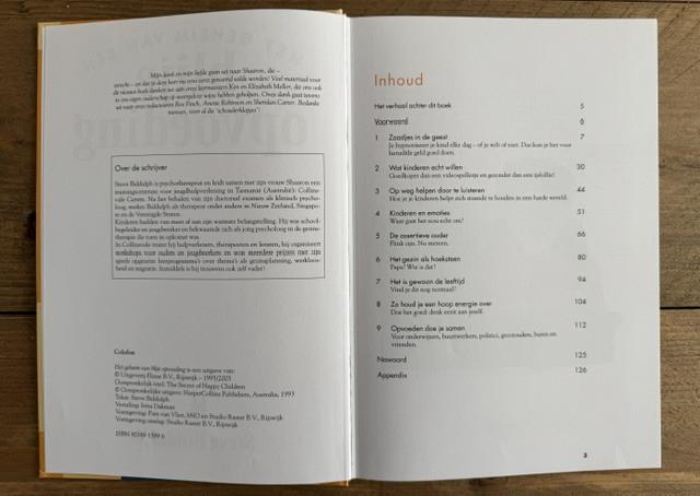 Het geheim van een blije opvoeding, Steve Biddulph