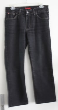 Zwarte spijkerbroek  7\8ste broek maat 38