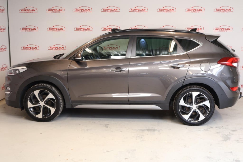 Hyundai Tucson 1.6 t-gdi premium 4wd, carplay, trekhaak, pano, stoel + stuu