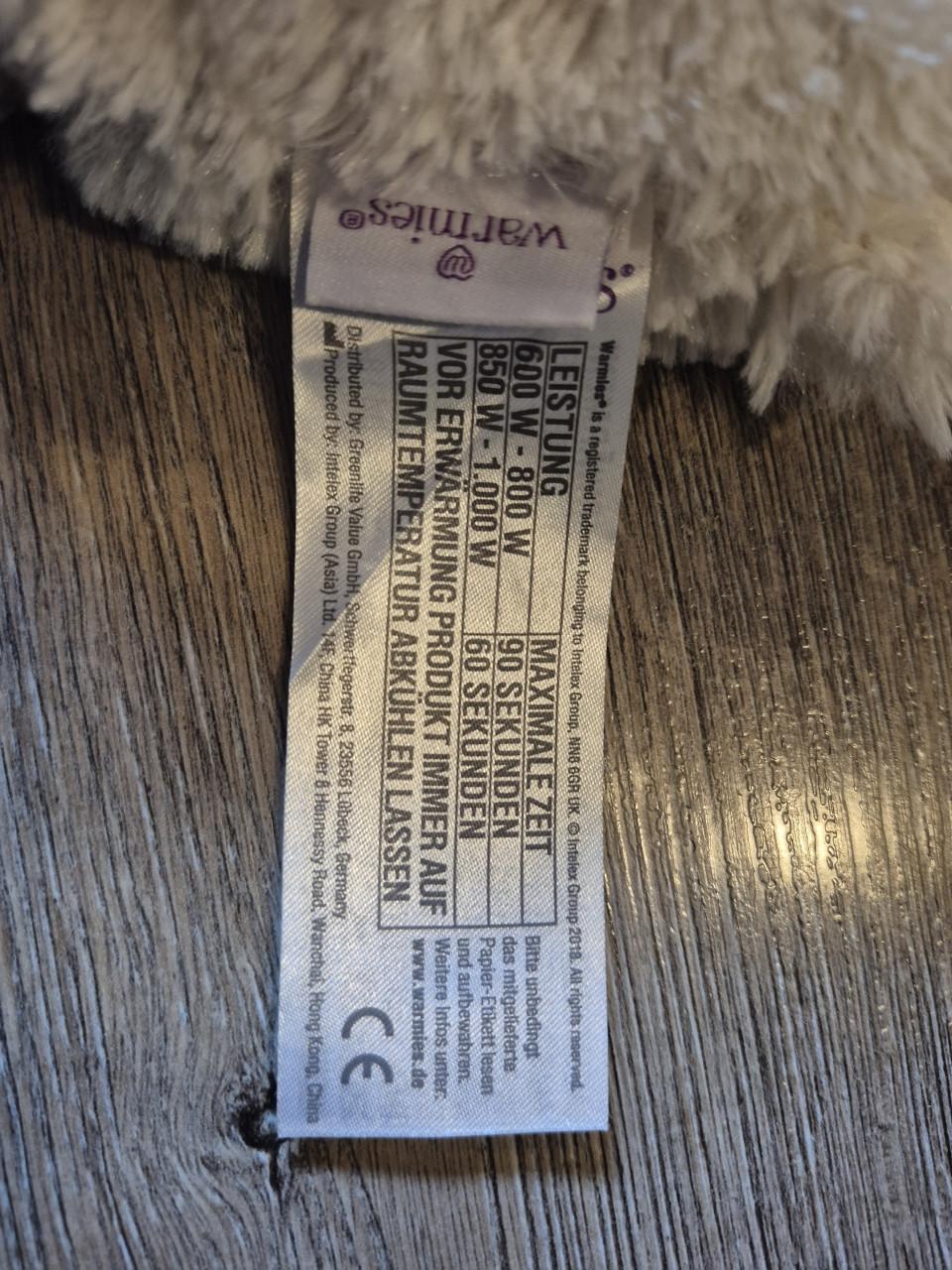 Warmies knuffels schaap - set van 2