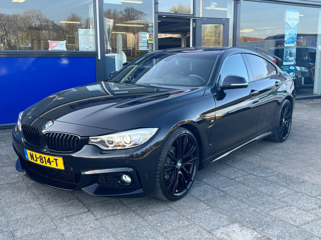 BMW 4 Serie gran coupé 420i m-sport centennial high executive, leer, elektr