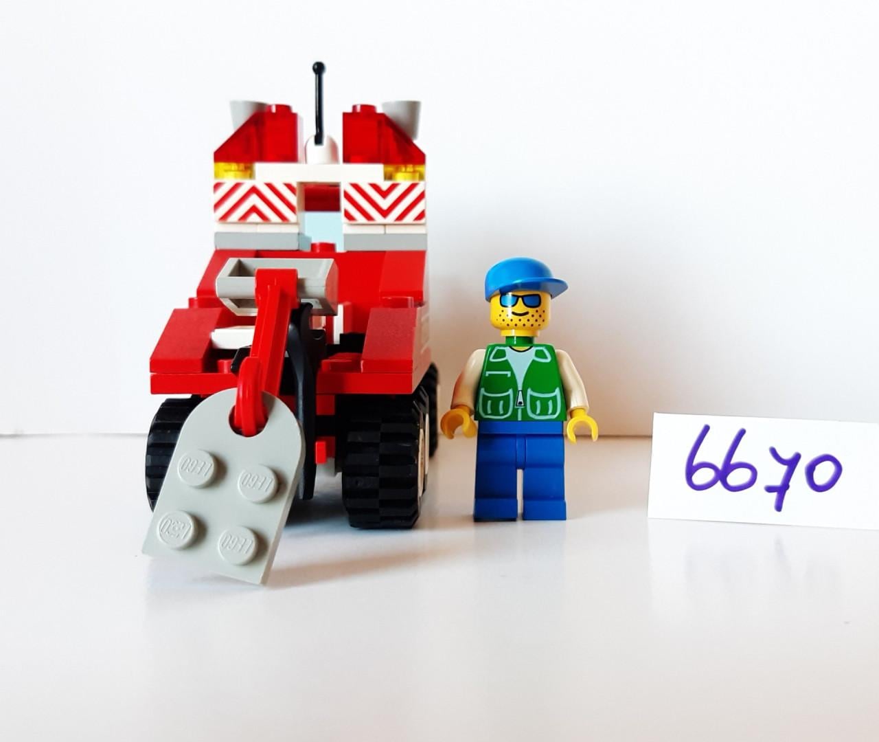 Lego 6670: autoservice / sleepwagen