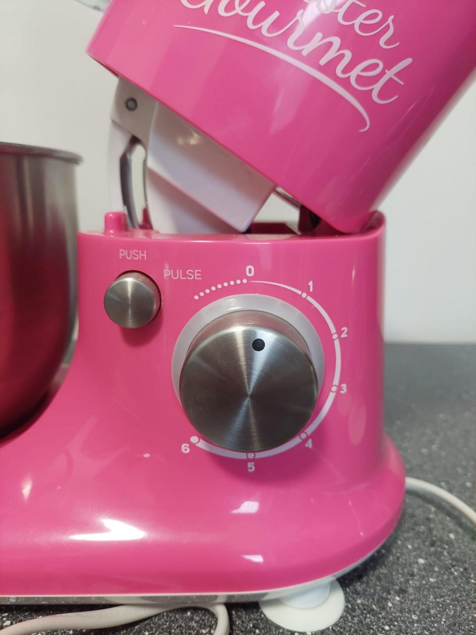 Roze keukenmachine / mixer | Master Gourmet